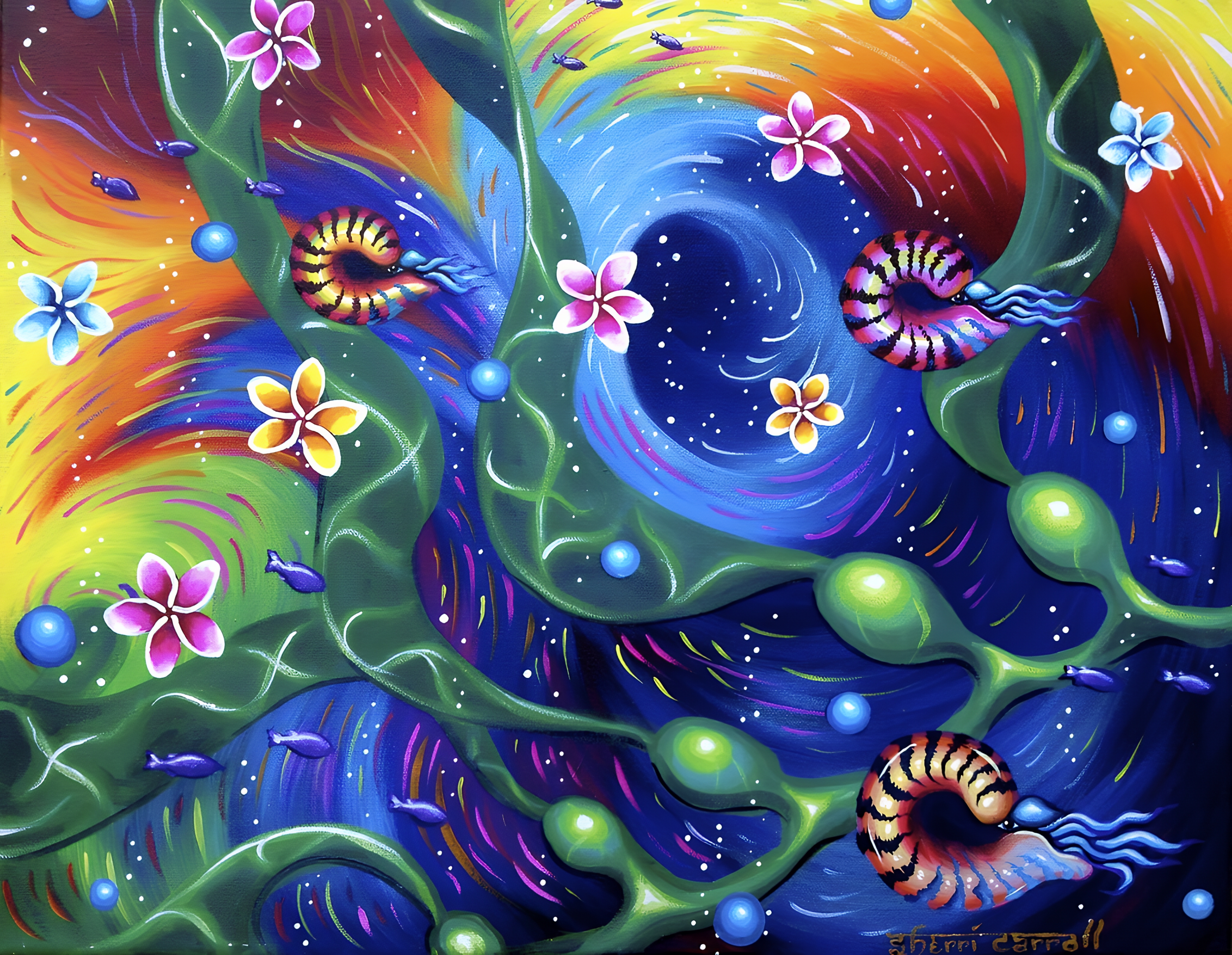A Lively Vortex