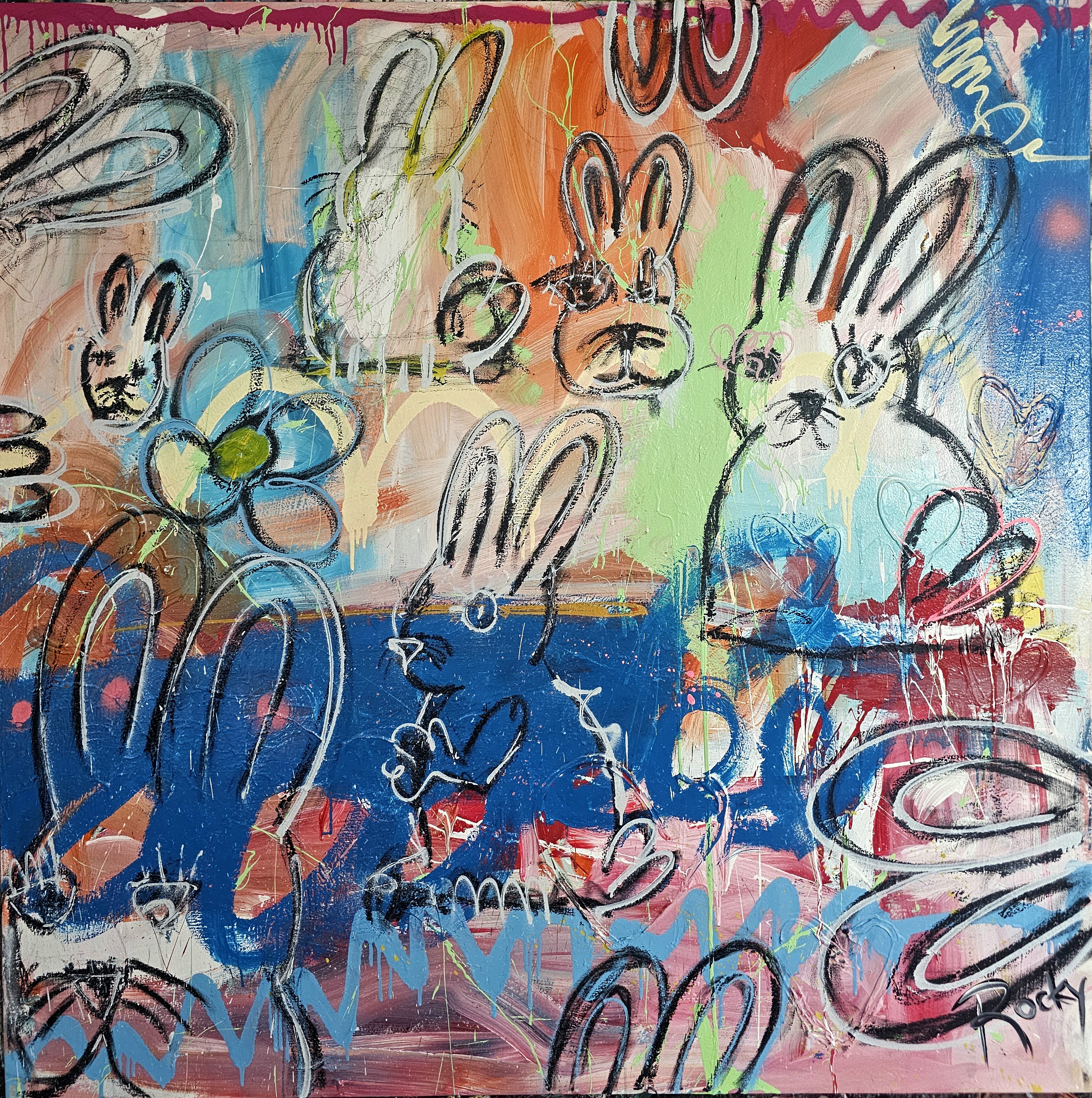 Bunnies in Beautiful Chaos