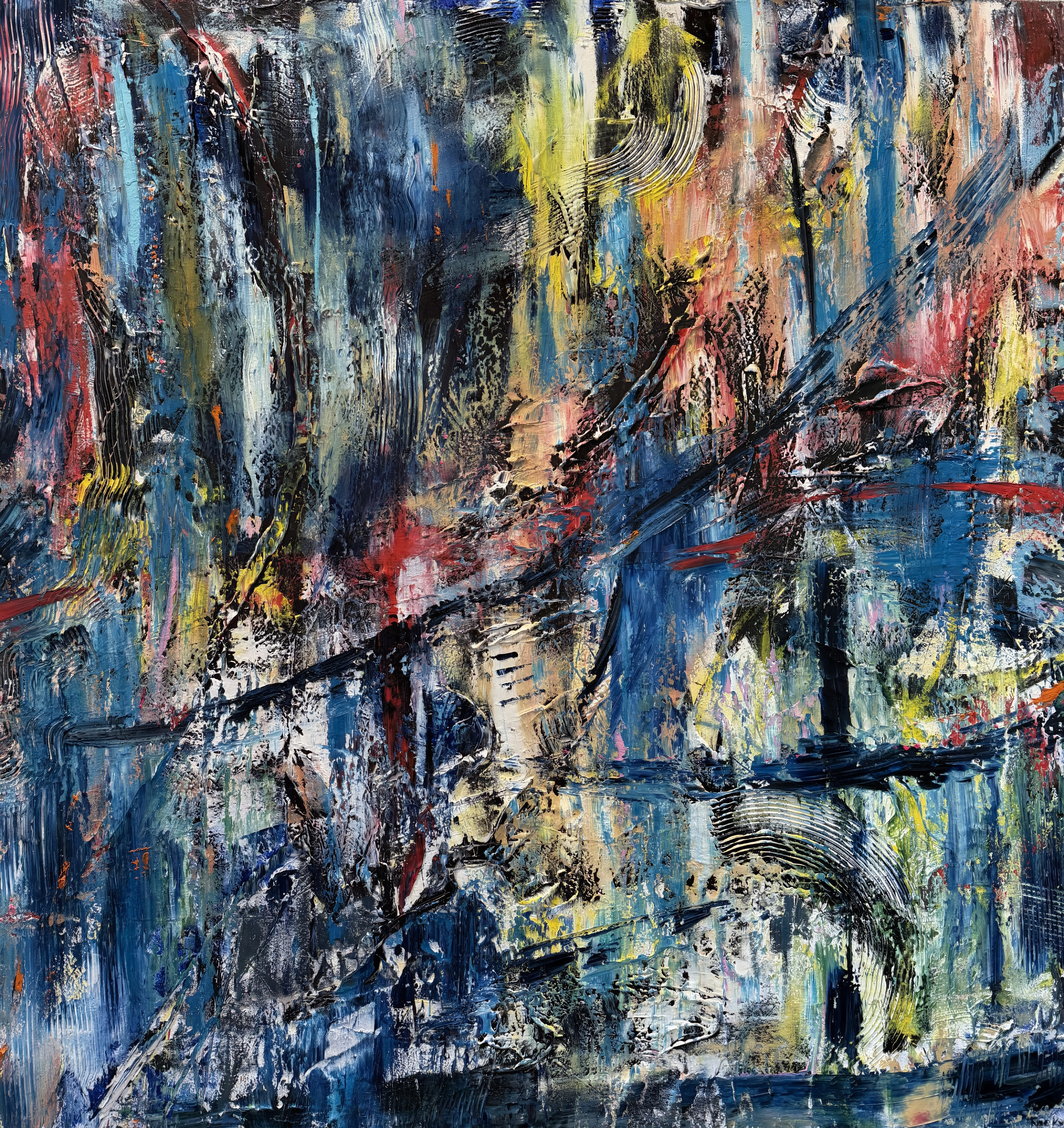 Abstract Multi-Colored