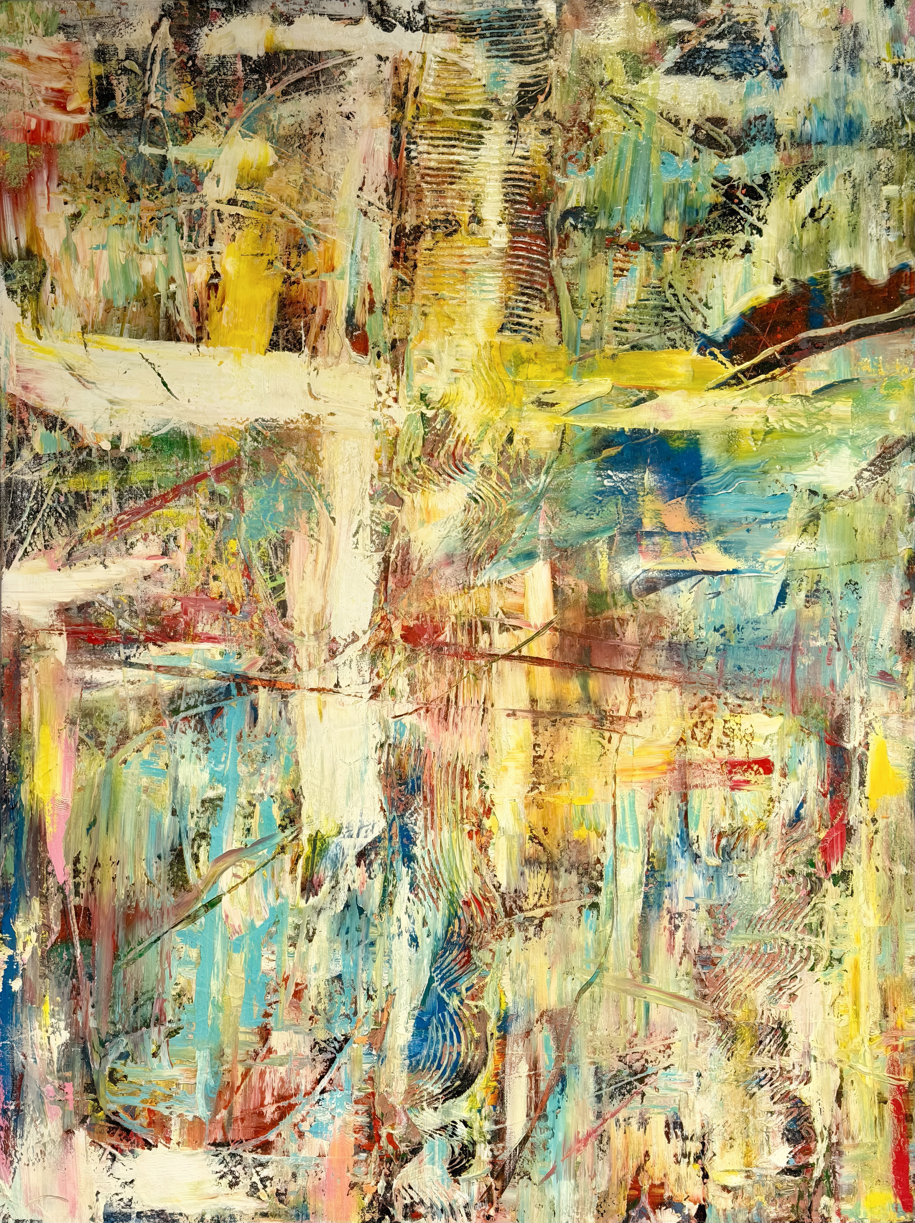 Abstract Yellow