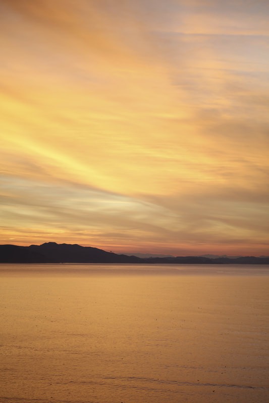 Where Gold Dissolves Into the Sea