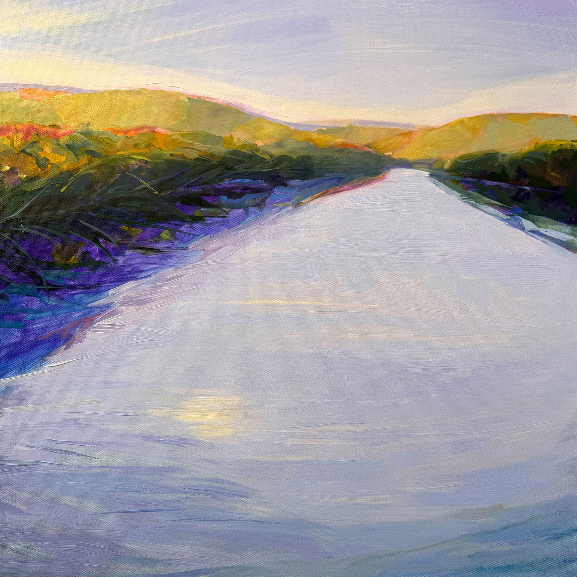 Twilight on the River